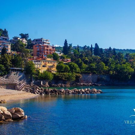 Villa Volos Apartment Karmen With Roof Terrace, Sea View, Free Private Parking オパティヤ エクステリア 写真